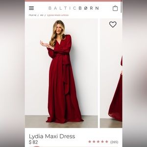 Baltic Born Lydia Maxi Dress | worn once